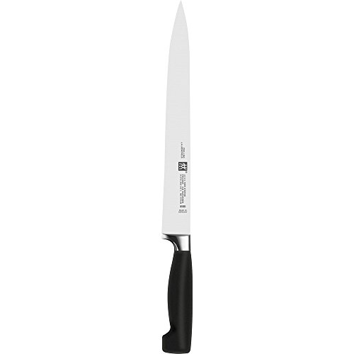 Zwilling J.A. Henckels Four Stars Flexible Slicing Knife, 10-inch, Black/Stainless Steel