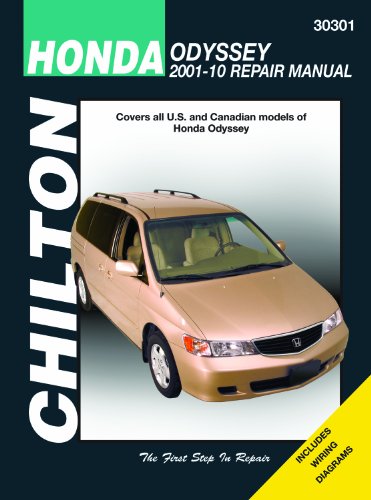 Chilton Total Car Care Honda Odyssey 2001-2010 Repair Manual (Chilton’s Total Care)
