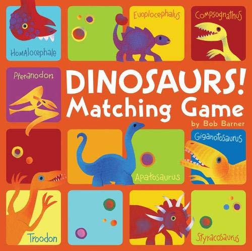 Dinosaurs! Matching Game (Memory Matching Games for Toddlers, Matching Games for Kids, Preschool Memory Games)