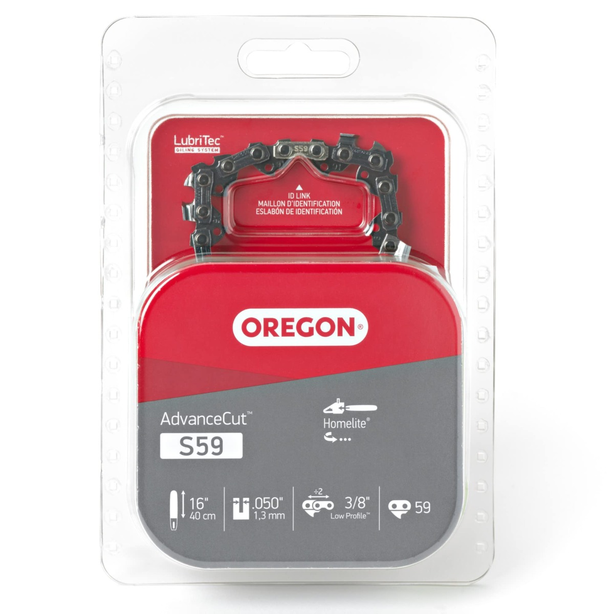 Oregon S59 AdvanceCut Replacement Chainsaw Chain for 16-Inch Guide Bars, 59 Drive Links, Pitch: 3/8″ Low Vibration, .050″ Gauge, Fits Various Homelite Models | The Storepaperoomates Retail Market - Fast Affordable Shopping