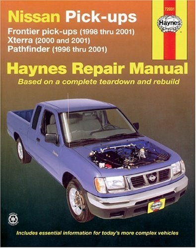 Nissan Pickups, Xterra 2000-20001, Pathfinder1996-2001, and Frontier 1998-2001, (Haynes Manuals)