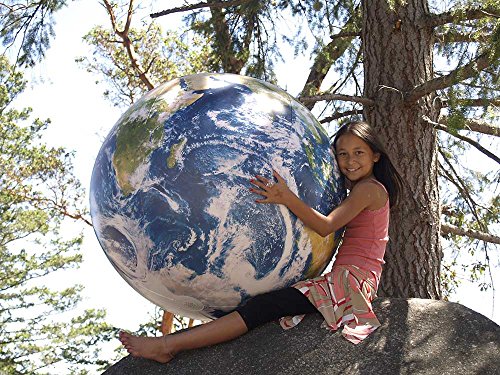 “Huge Inflatable Globe, 1 Meter in Diameter, Earthball”