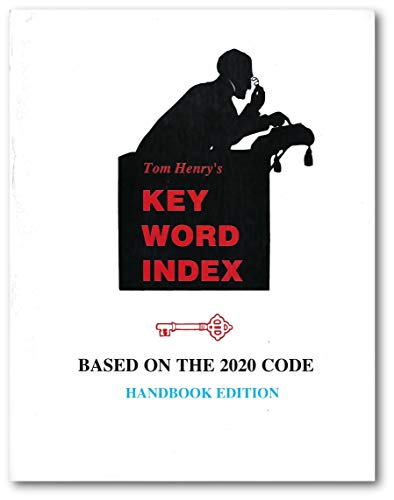 Tom Henry’s Keyword Index Based on the 2020 NEC Code : Handbook Edition