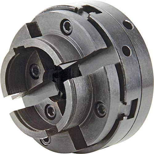 Grizzly Industrial G8784 – 4-Jaw Chuck For Round Pieces – 1″ x 8 TPI