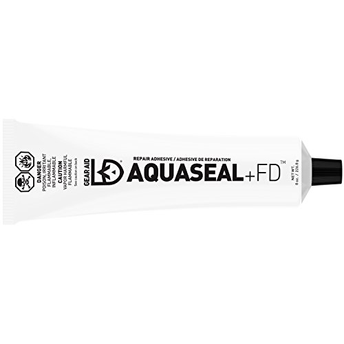 GEAR AID Aquaseal FD Flexible Repair Adhesive for Outdoor Gear and Vinyl, Clear Glue, 8 oz