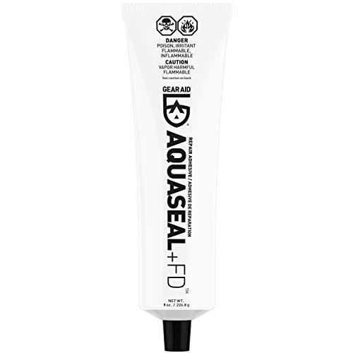 GEAR AID Aquaseal FD Flexible Repair Adhesive for Outdoor Gear and Vinyl, Clear Glue, 8 oz | The Storepaperoomates Retail Market - Fast Affordable Shopping