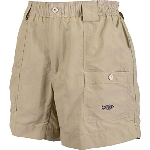 AFTCO Bluewater M01 Original Traditional Fishing Shorts – Khaki – 40″