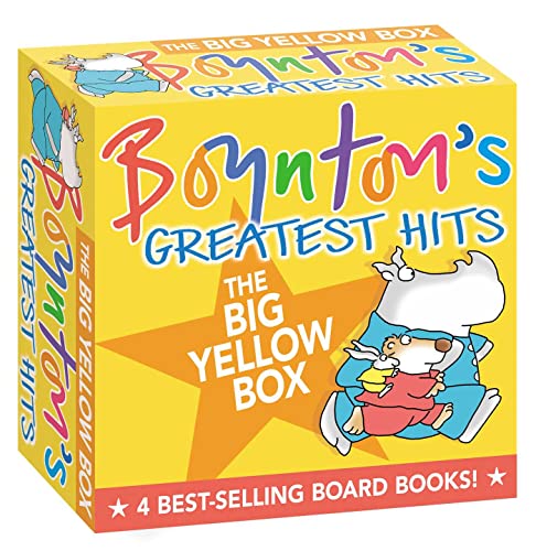 Boynton’s Greatest Hits The Big Yellow Box (Boxed Set): The Going to Bed Book; Horns to Toes; Opposites; But Not the Hippopotamus