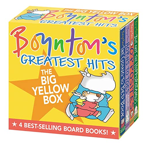 Boynton’s Greatest Hits The Big Yellow Box (Boxed Set): The Going to Bed Book; Horns to Toes; Opposites; But Not the Hippopotamus | The Storepaperoomates Retail Market - Fast Affordable Shopping