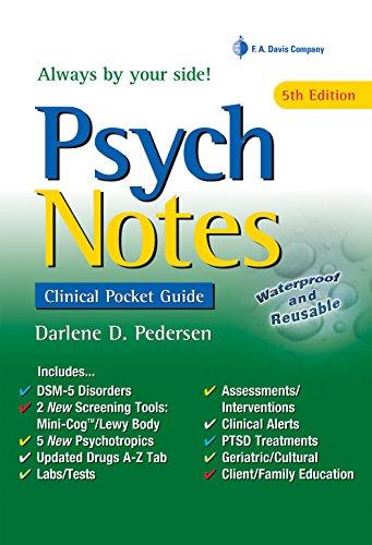 PsychNotes, Clinical Pocket Guide, 5th edition