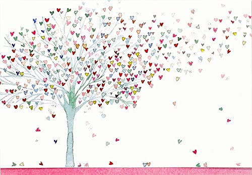 Tree of Hearts Note Cards (Stationery, Boxed Cards)
