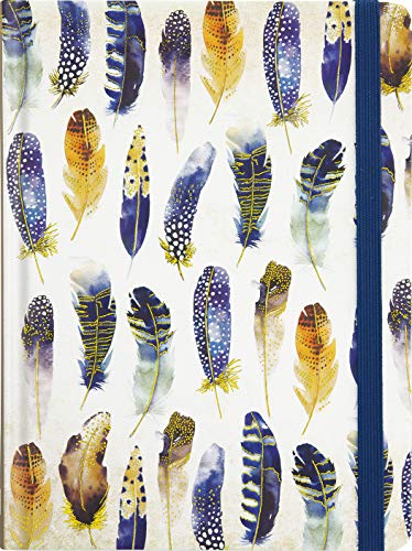 Watercolor Feathers Journal (Diary, Notebook)