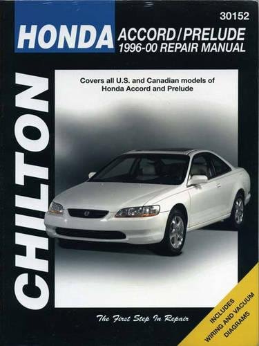 Honda Accord and Prelude, 1996-00 (Chilton Total Car Care Series Manuals)
