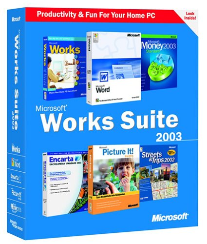 Microsoft Works Suite 2003 [OLD VERSION]