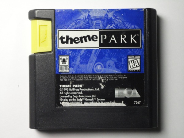 Theme Park – Sega Genesis