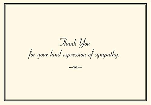 Sympathy Thank You Notes (Stationery, Note Cards)