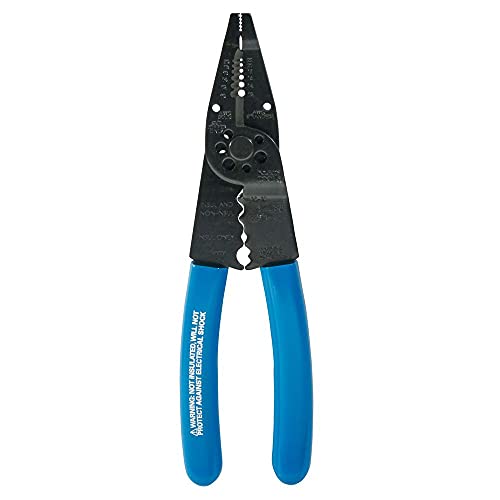 Klein Tools 1010 Multi Tool Long Nose Wire Cutter, Wire Crimper, Stripper and Bolt Cutter Multi-Purpose Electrician Tool, 8-Inch Long | The Storepaperoomates Retail Market - Fast Affordable Shopping