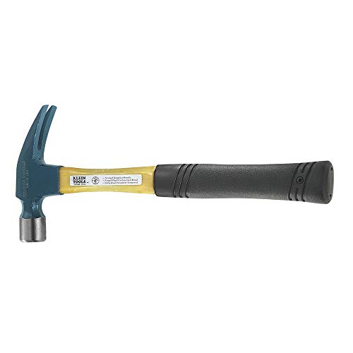Klein Tools 808-16 Straight-Claw Hammer, Heavy-Duty, 16-Ounce