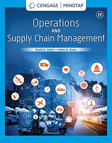 Operations and Supply Chain Management (MindTap Course List)