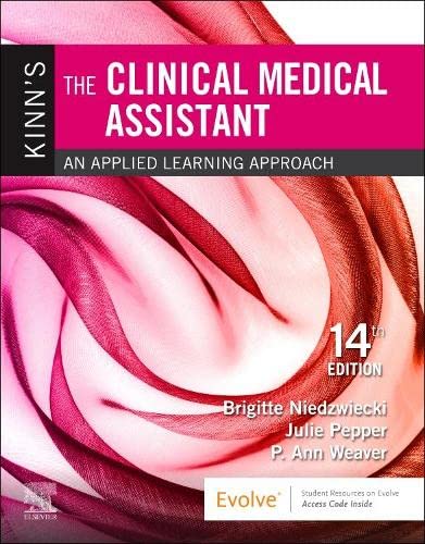 Kinn’s The Clinical Medical Assistant