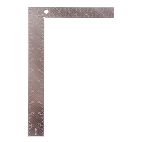 Johnson Level & Tool 430 Steel Carpenter Square, 8″ x 12″, Silver, 1 Square