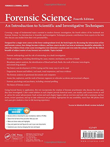 Forensic Science: An Introduction to Scientific and Investigative Techniques, Fourth Edition | The Storepaperoomates Retail Market - Fast Affordable Shopping