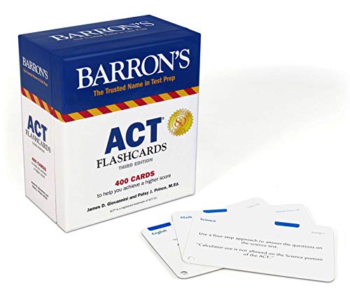 ACT Flashcards (Barron’s Test Prep)