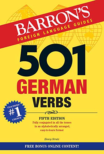 501 German Verbs (Barron’s 501 Verbs)