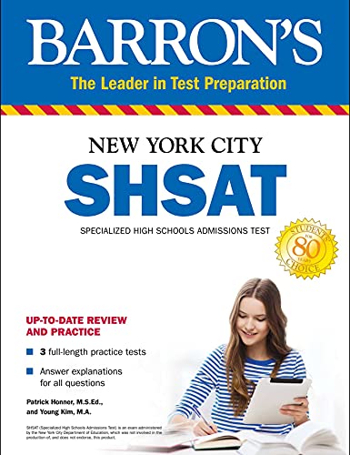 SHSAT: New York City Specialized High Schools Admissions Test (Barron’s Test Prep)