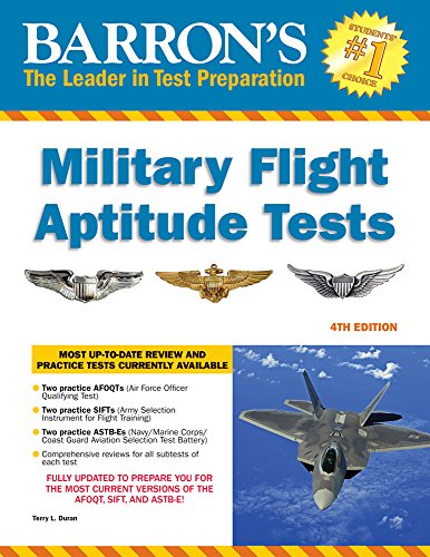 Military Flight Aptitude Tests (Barron’s Test Prep)