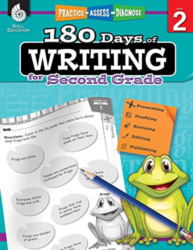 180 Days of Writing for Second Grade – An Easy-to-Use Second Grade Writing Workbook to Practice and Improve Writing Skills (180 Days of Practice)
