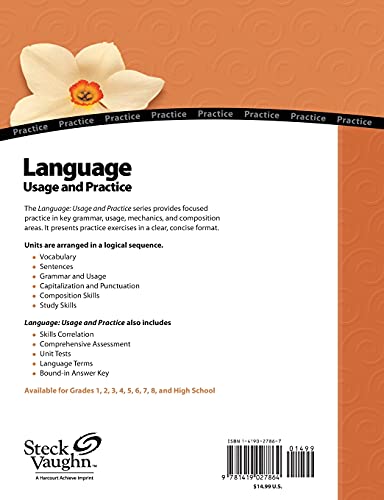Language: Usage and Practice: Reproducible High School | The Storepaperoomates Retail Market - Fast Affordable Shopping