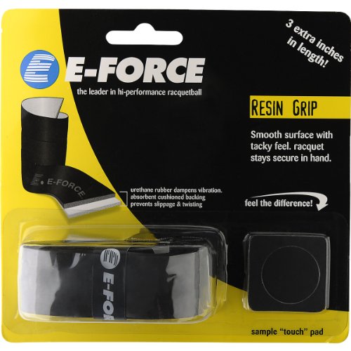 E-Force Resin Grip Black OverGrip