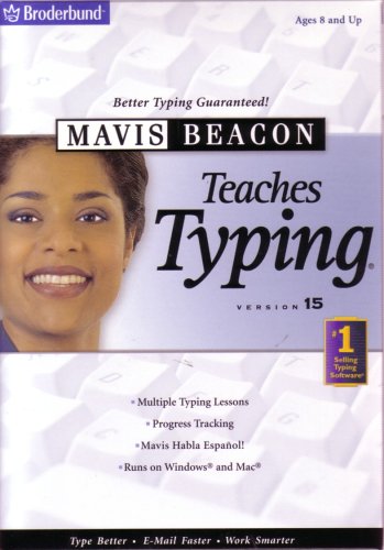 Mavis Beacon Teaches Typing Version 15 (Ages 8 and Up)