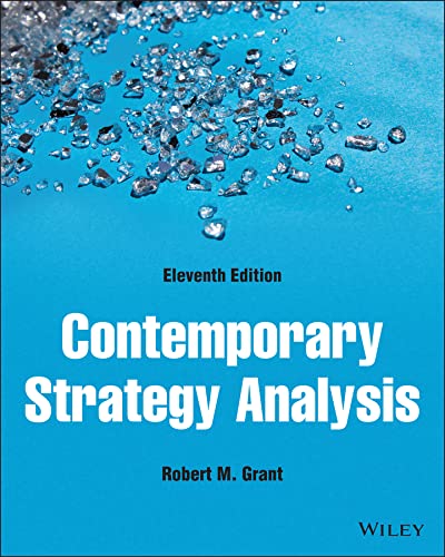 Contemporary Strategy Analysis