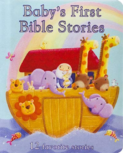 Baby’s First Bible Stories Padded Board Book – Gift for Easter, Christmas, Communions, Newborns, Birthdays, Beginner Bible