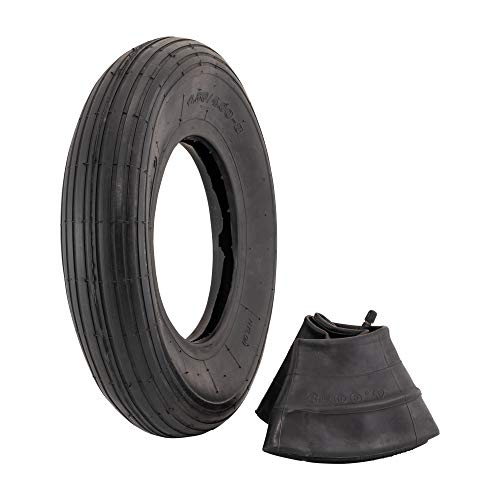 4.80/4.00-8″ Replacement Pneumatic Wheel Tire and Tube