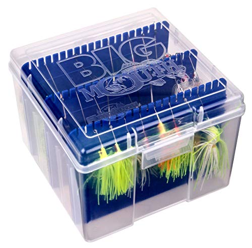 Flambeau Outdoors 550 Large Big Mouth Spinnerbait Box, Fishing Bait and Lure Organizer with anti-corrosion Zerust dividers, Clear | The Storepaperoomates Retail Market - Fast Affordable Shopping