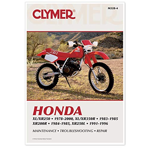 Clymer Service Manual For 79-00 HONDA XR250R