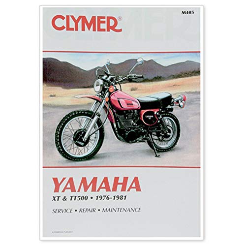 Clymer CM405 Repair Manual Yam Xt/Tt500