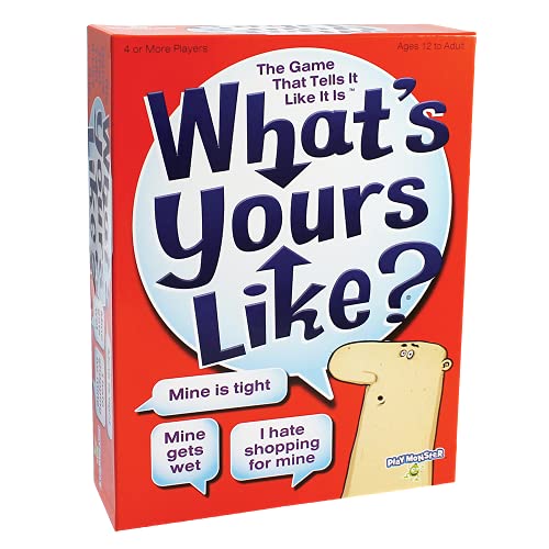 What’s Yours Like? — Hilarious Party Card Game — Describe What Your Guess Word is Like — Ages 12+