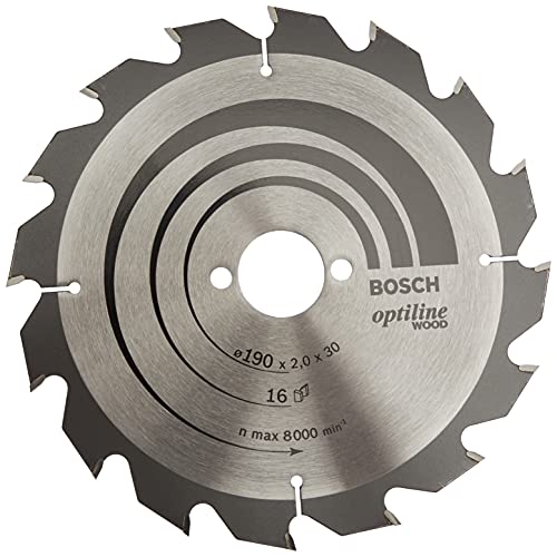 Bosch 2608641184 Circular Saw Blade”Top Precision” Opwoh 7.48inx30mm 16T