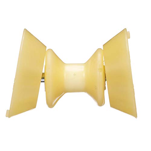 Seachoice Bow Roller w/Bells, 4 in. TPR, Gold
