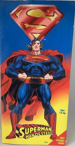 Superman Man of Steel 12″ Action Figure (1996 Kenner) K-Mart Exclusive