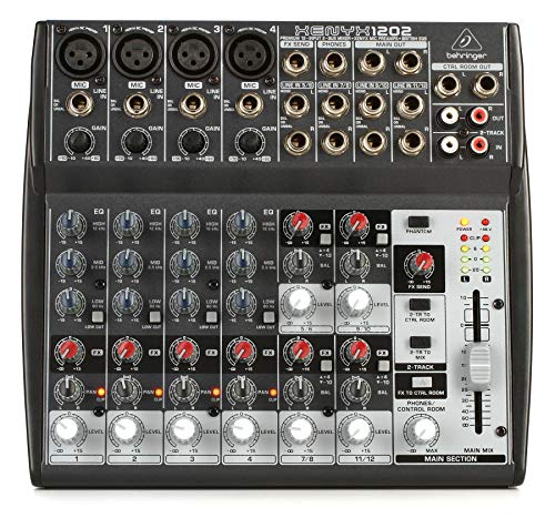 Behringer Xenyx 1202 8-channel Analog Mixer