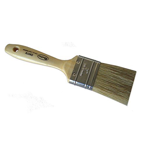 Redtree Industries 12043 Onyx Fine Finish Natural Bristle Paint Brush – 2-1/2″