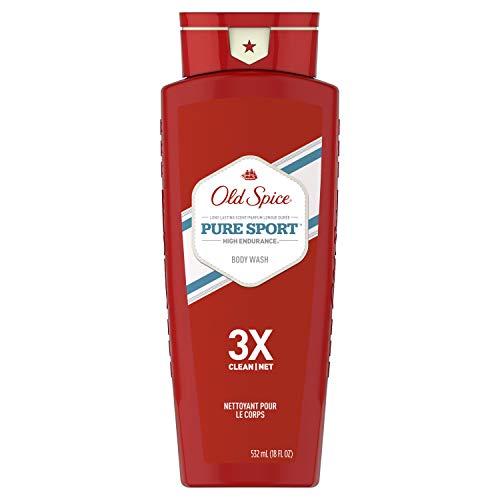 Old Spice Pure Sport Body Wash 18 Ounce, 6 Pack