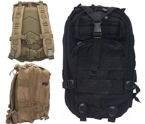 Level III Lv3 Molle Assault Pack Backpack–BLACK