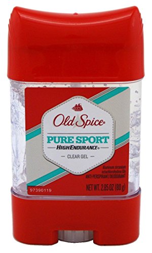 Old Spice High Endurance Clear Gel Pure Sport Scent Men’s Anti-Perspirant & Deodorant, 9, 2.850z(80g)Oz (Pack of 6)