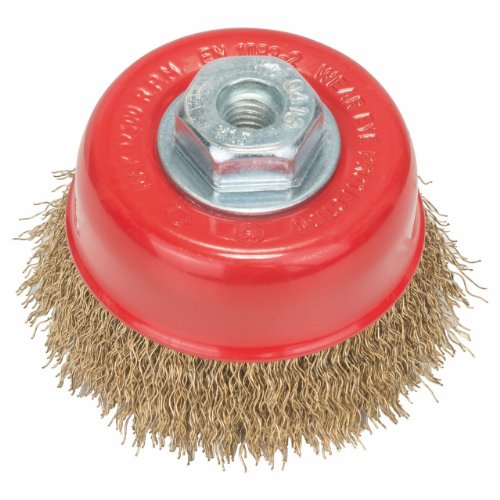 Bosch Professional 2608622062 Cup Brush Brassed 75mm/M10, Silver/Gold
